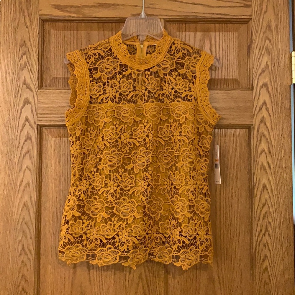 Nanette Lepore Crochet Tank